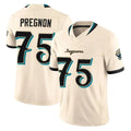 J.Jaguars #75 Emmanuel Pregnon Player Natural Limited 2026 Rivalries Collection Game Ndoa Stitched Jerseys