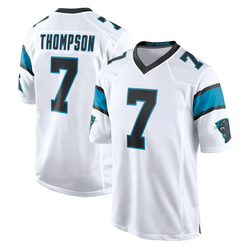 C.Panthers #7 Tre'von Moehrig Player White Game Ndoa Stitched Jerseys