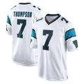 C.Panthers #7 Tre'von Moehrig Player White Game Ndoa Stitched Jerseys
